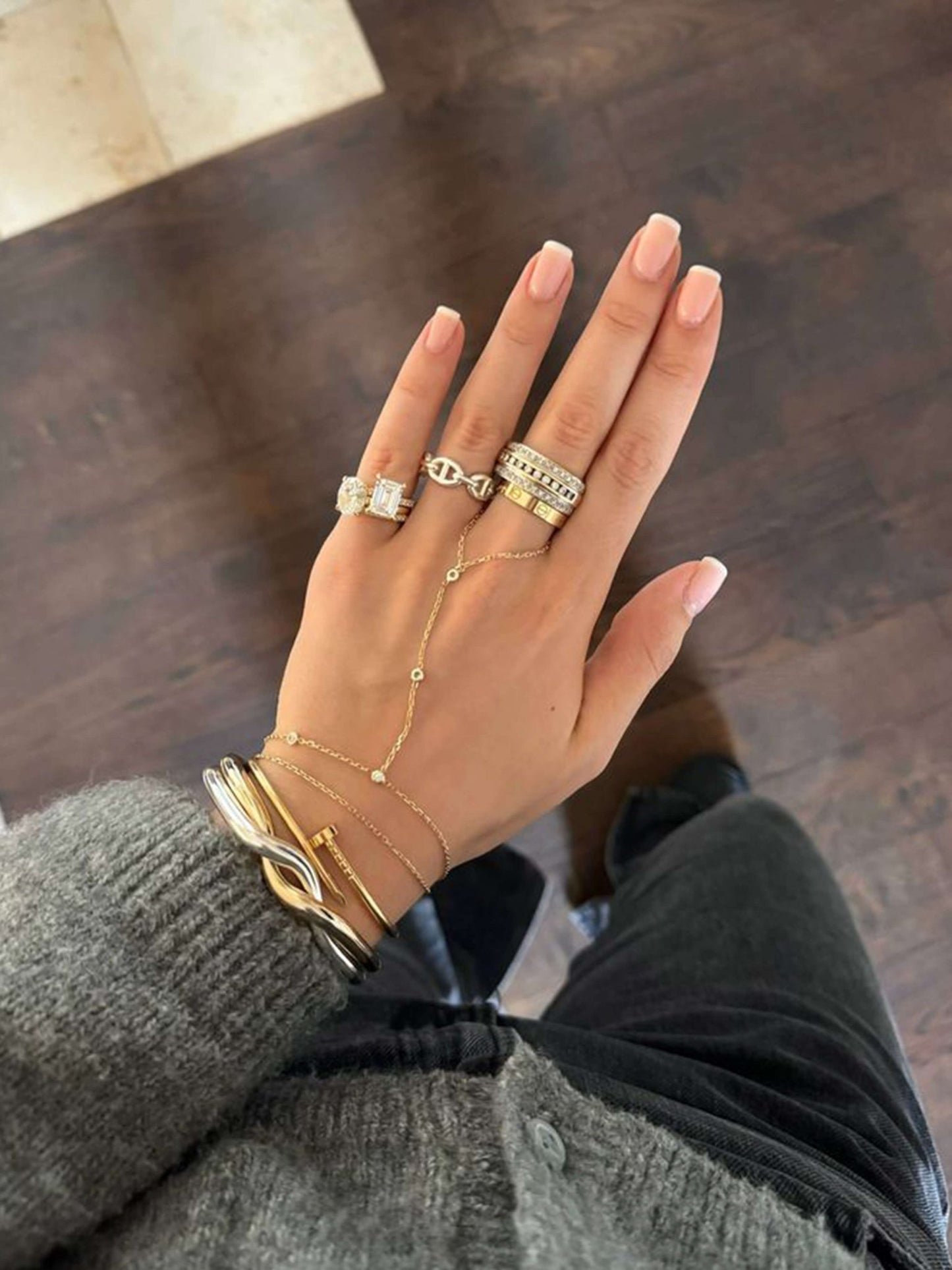 ZEYA - Elaine Irregular Shaped Ring
