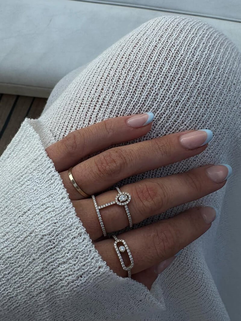 ZEYA - Emma - Geometric Ring for Women, Elegant Sterling Silver Design