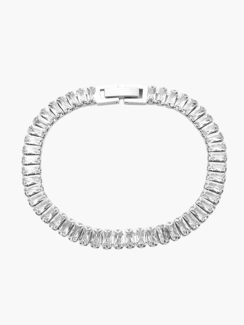 Baguette tennis Bracelet Jewelry