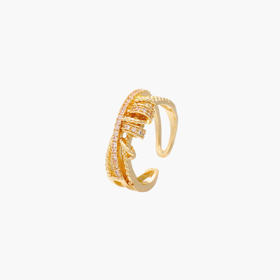 Anello Spinner Celeste Ansia