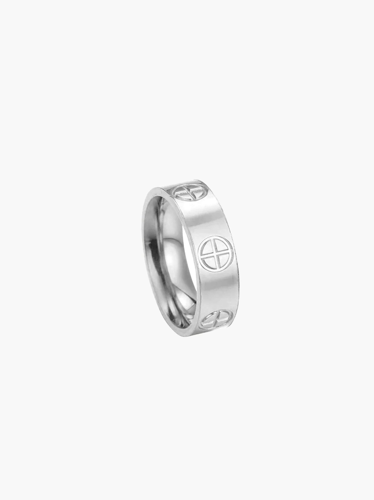 ZEYA - Julia Classic Stainless Steel Cross Rings for Women