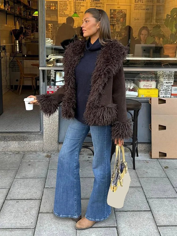 ZEYA - Kathy Plush Faux Fur Coat