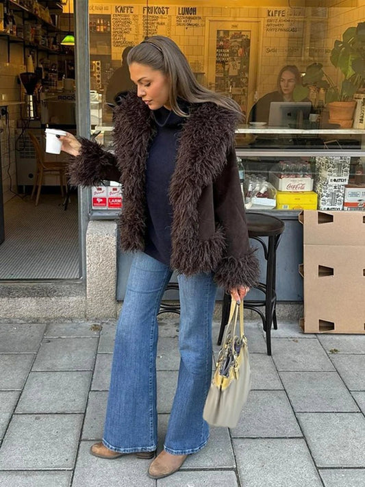 ZEYA - Kathy Plush Faux Fur Coat