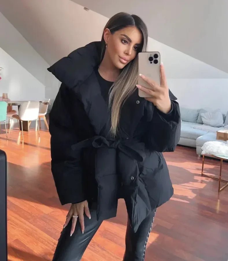 ZEYA - Sofie Stand - Up Collar Puffer Jacket